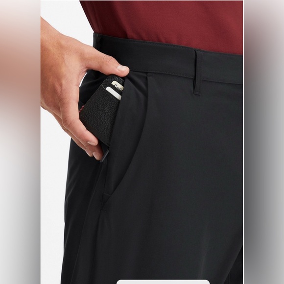 Fabletics The Only Pants Classic Fit Men’s Business Casual Black Size 34x32 - Picture 3 of 16